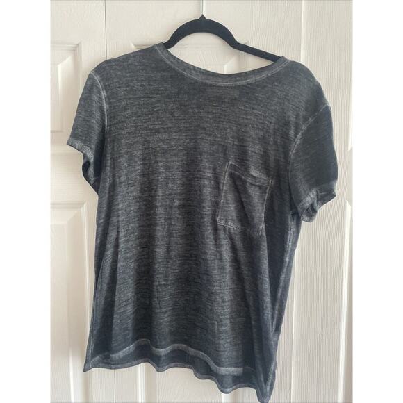 Abercrombie Fitch Y2K Men's‎ Small Gray Muscle Pocket Tee Slub - Picture 1 of 5